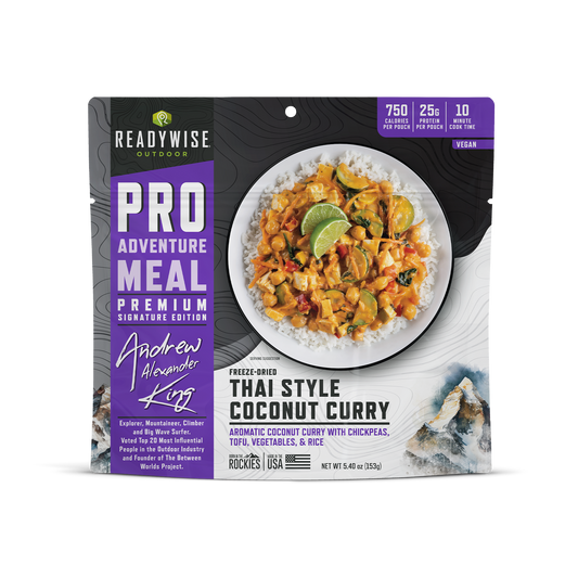 Thai Coconut Curry - Signature Edition Pro Adventure Meal with Andrew Alexander King SF