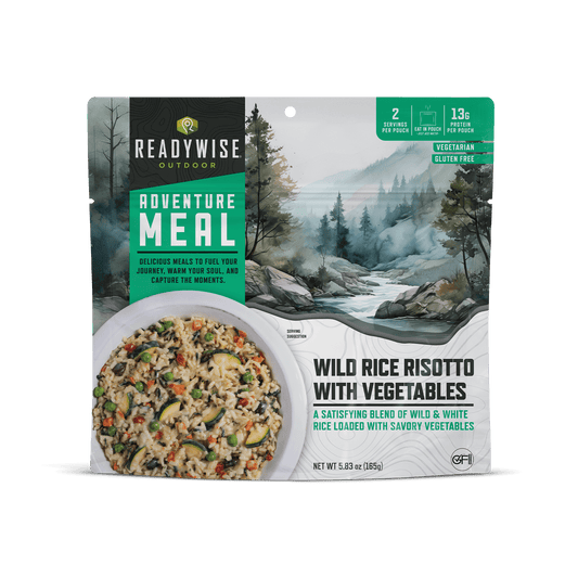 Wild Rice Risotto Camping Meal