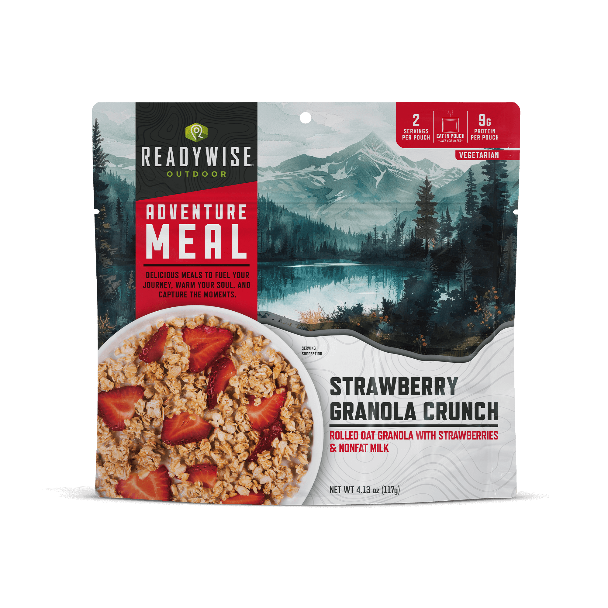  WILD STRAWBERRY ライスボウル 2個セット Strawberry Granola Crunch Camping Meal – ReadyWise Outdoor