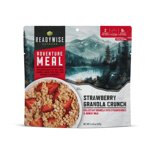 Strawberry Granola Crunch Camping Meal