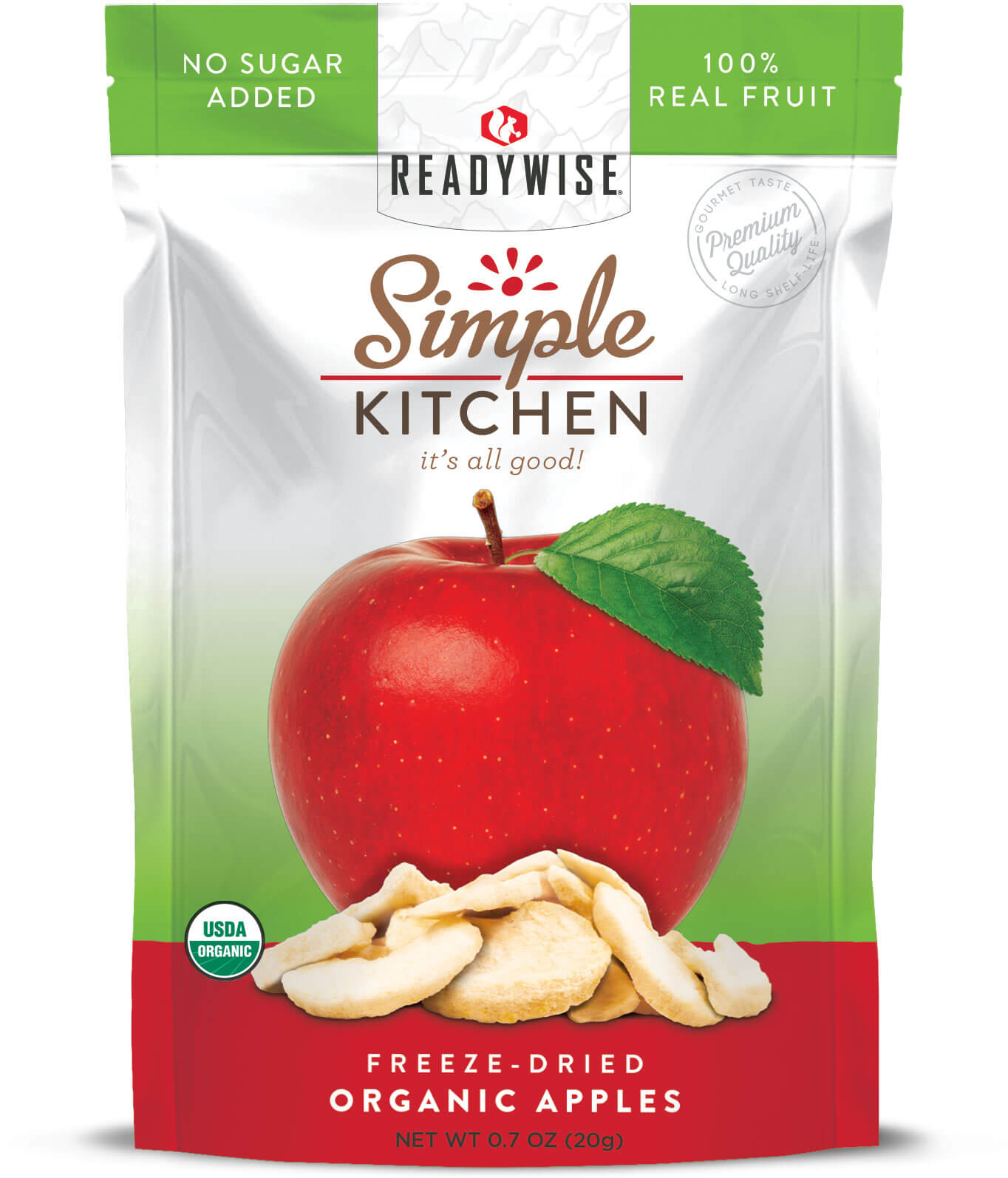 Simple Kitchen Organic Freeze-Dried Apples - 6 Pack – ReadyWise Outdoor