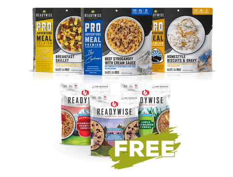Pro Meal Classics Bundle with 3 Free Adventure Meal Breakfasts