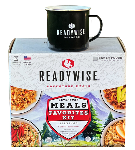 Adventure Meals Sampler Kit with Free Mug