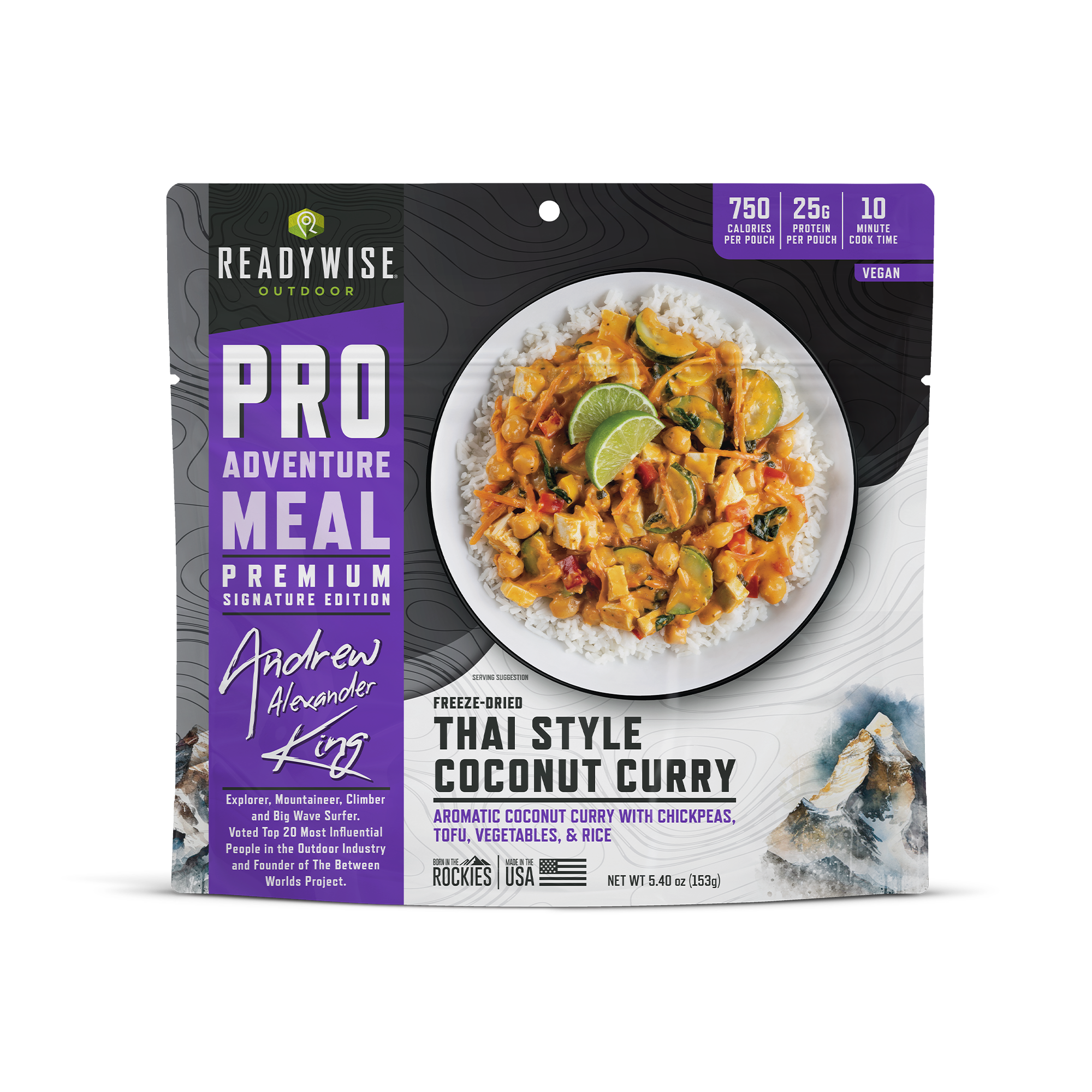 Thai Coconut Curry - Signature Edition Pro Adventure Meal with