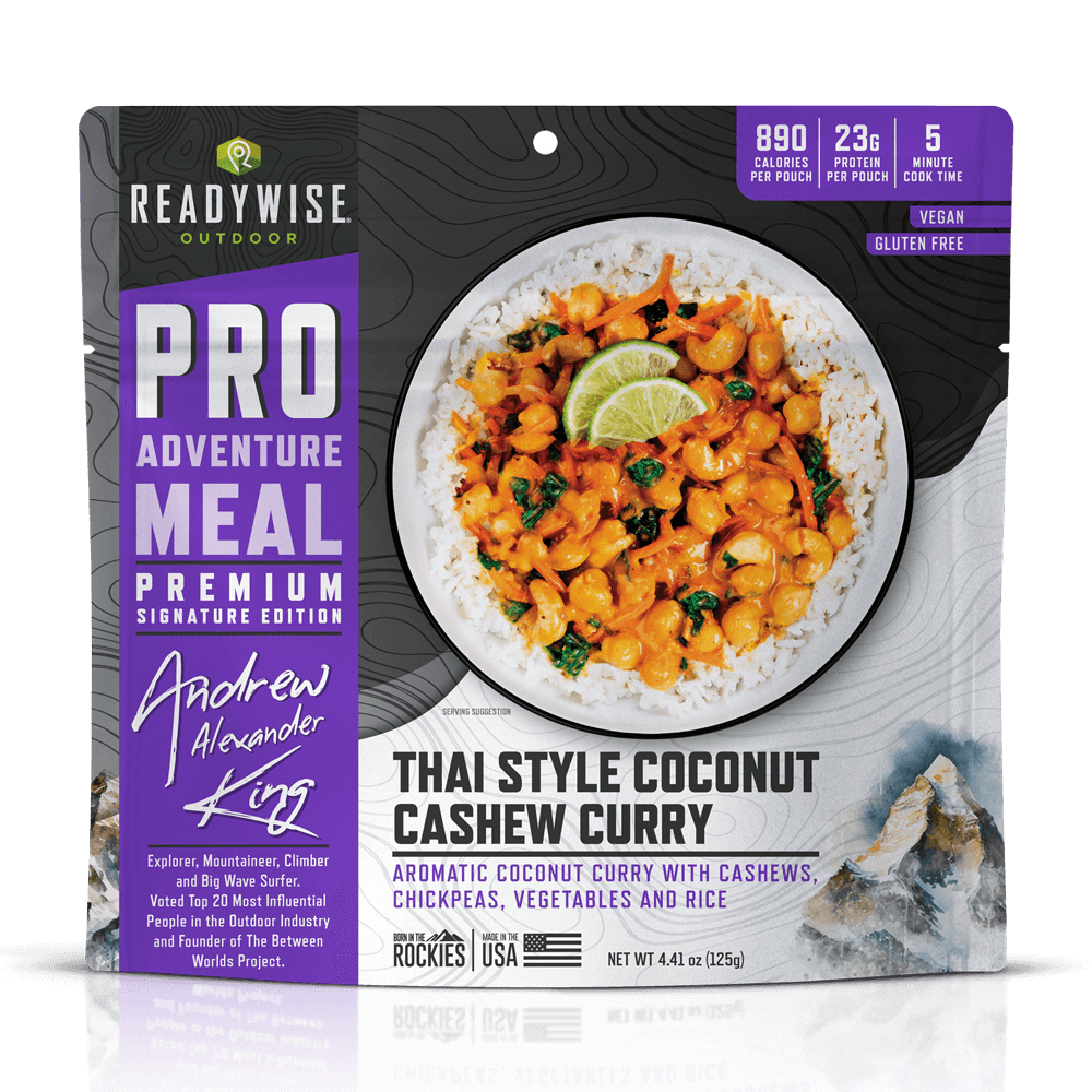 PRO ADVENTURE MEAL - Thai Coconut Cashew Curry with Andrew Alexander King