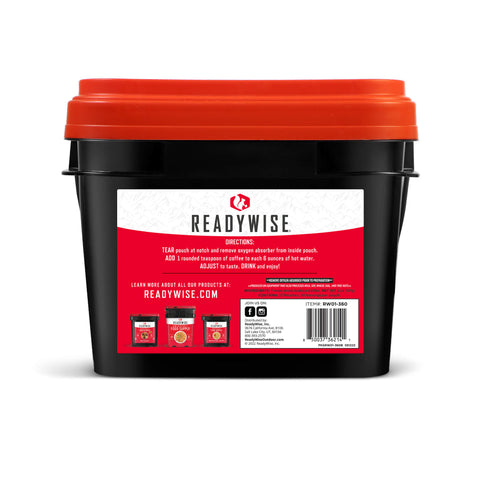 Coffee Bucket + Free 6ct Case of Apple Cinnamon Cereal