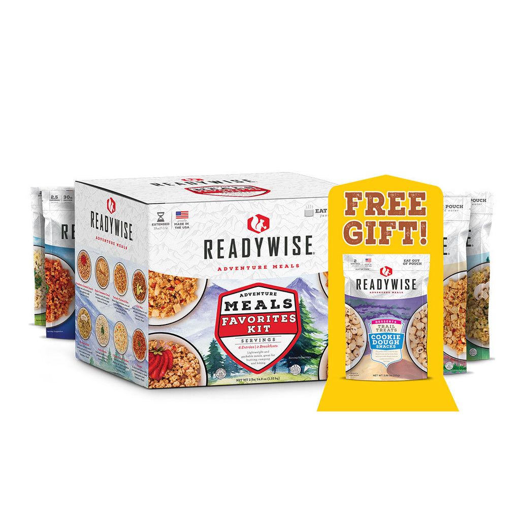 Adventure Meals Favorites Kit with Free Cookie Dough Snacks