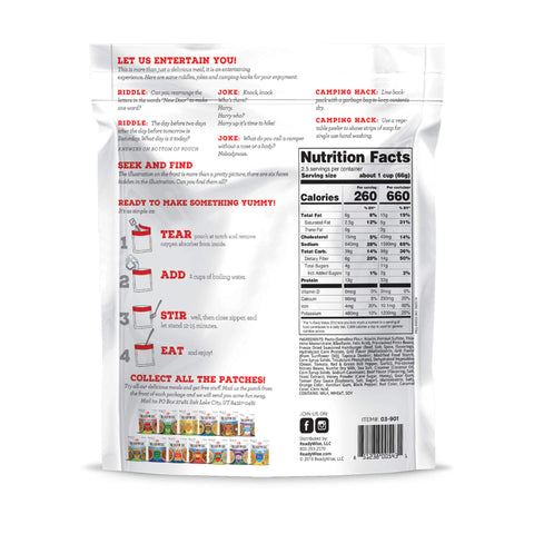 Adventure Meals Favorites Kit with Free Cookie Dough Snacks