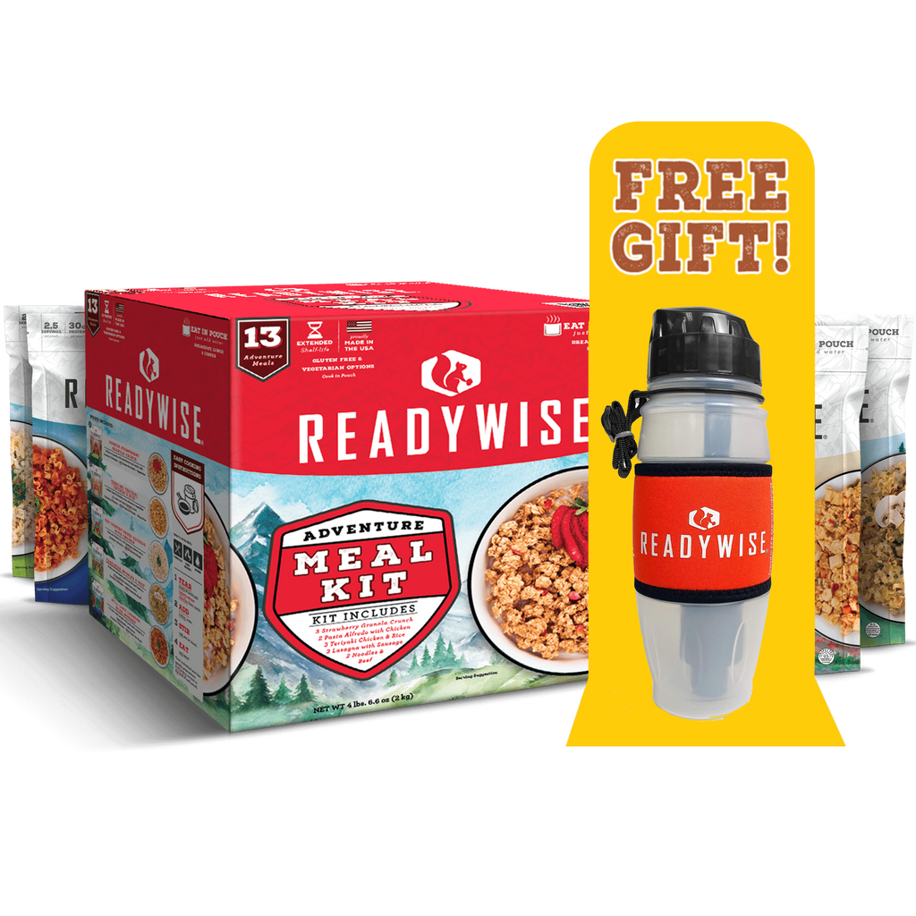 Select Meal Pack with FREE Seychelle Water Filtration Bottle