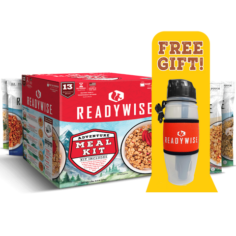 Select Meal Pack with FREE Seychelle Water Filtration Bottle