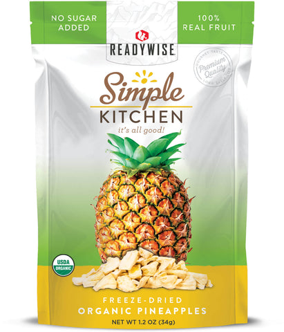 Simple Kitchen Organic Freeze-Dried Pineapples